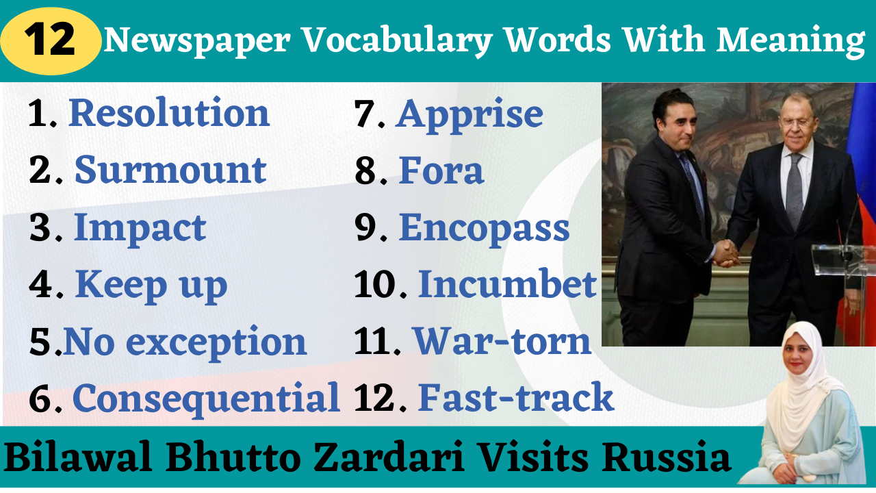 DAWN VOCABULARY pdf, Vocabulary in DAWN Newspaper